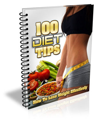 101 Diet Tips - How to Loose Weight Efficiently (E-Book)